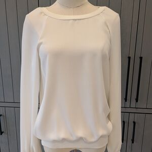 Elegant White Women's Top